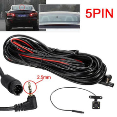 4 Pin HD Car Rear View Camera 170 Degree Wide Angle Waterproof 4 LED Night Vision Car Parking Reversing Camera Monitor Accessory