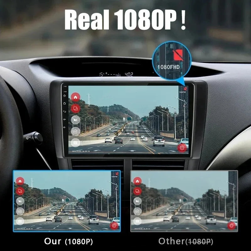 1080P HDR WIFI Android Auto Dashcam Dvr In The Car Video Recorder Car Dvr Dash Camera Black box Loop Recording Car Assecories